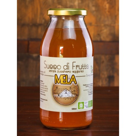 Succo di frutta MELA Bio - Non filtrato - 500 cc